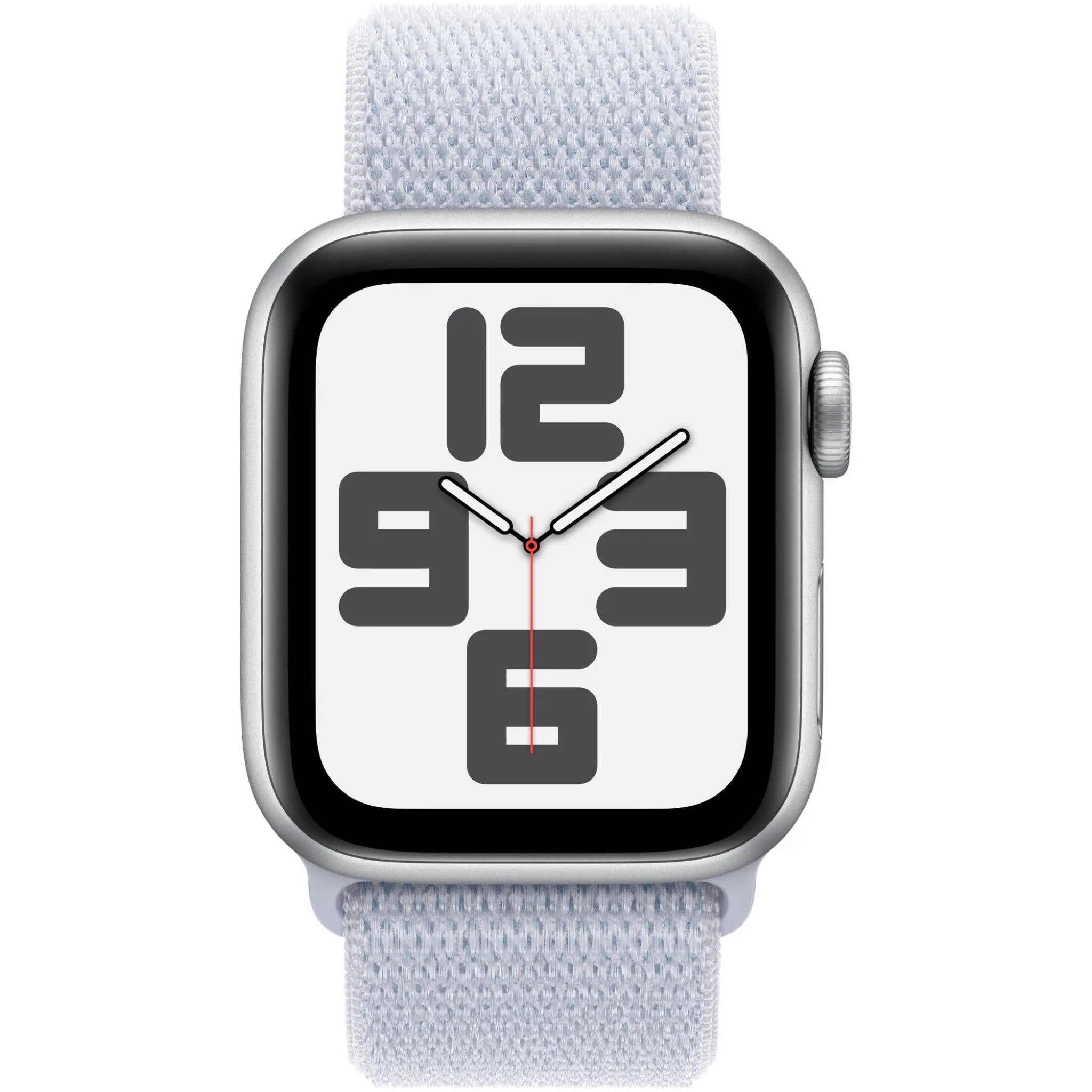 Apple Watch SE 40mm Silver Aluminium Case GPS   Cellular  Sport Loop (Blue Cloud) [2024]