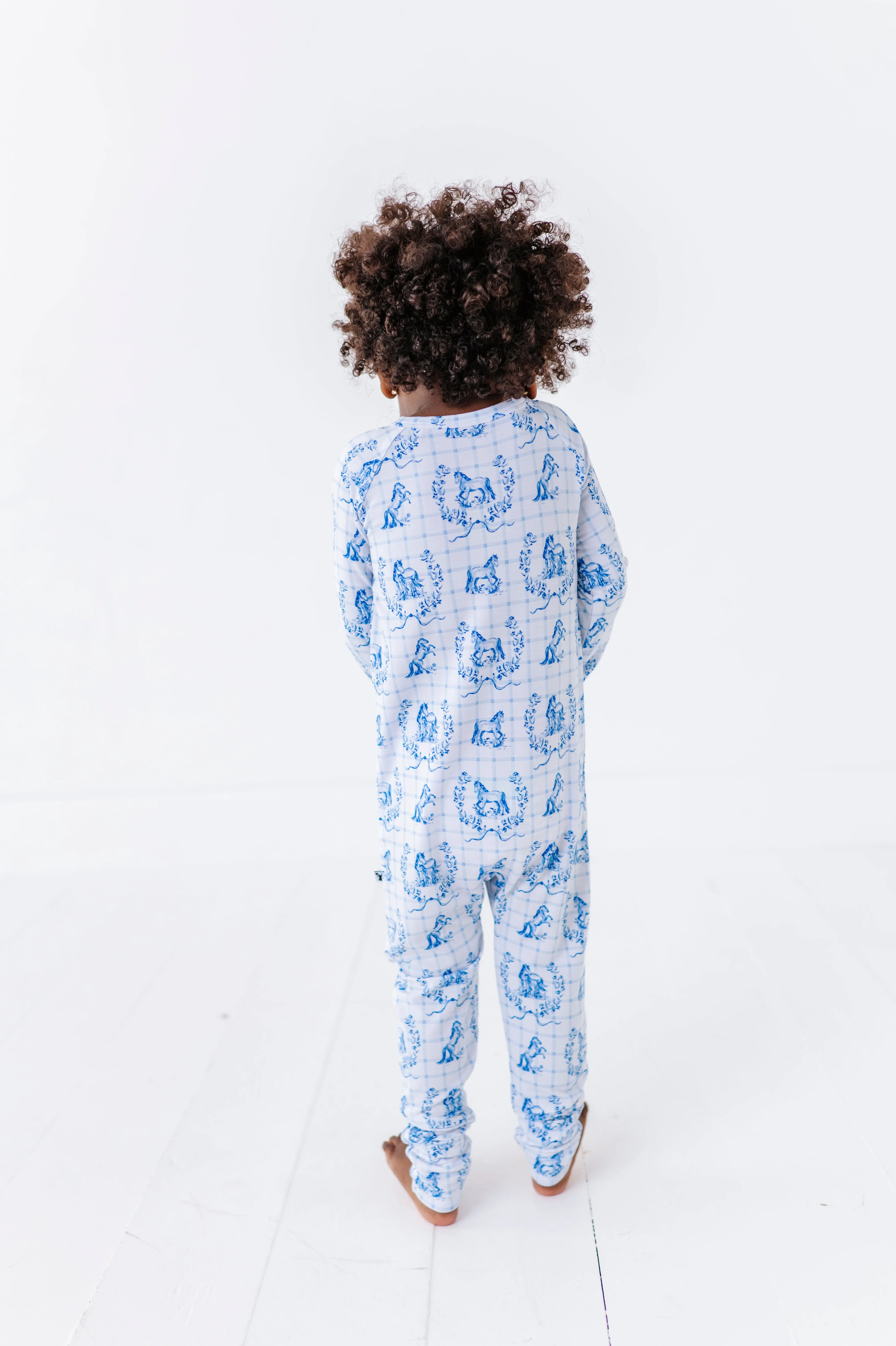 Blue Pony Club Convertible Footie