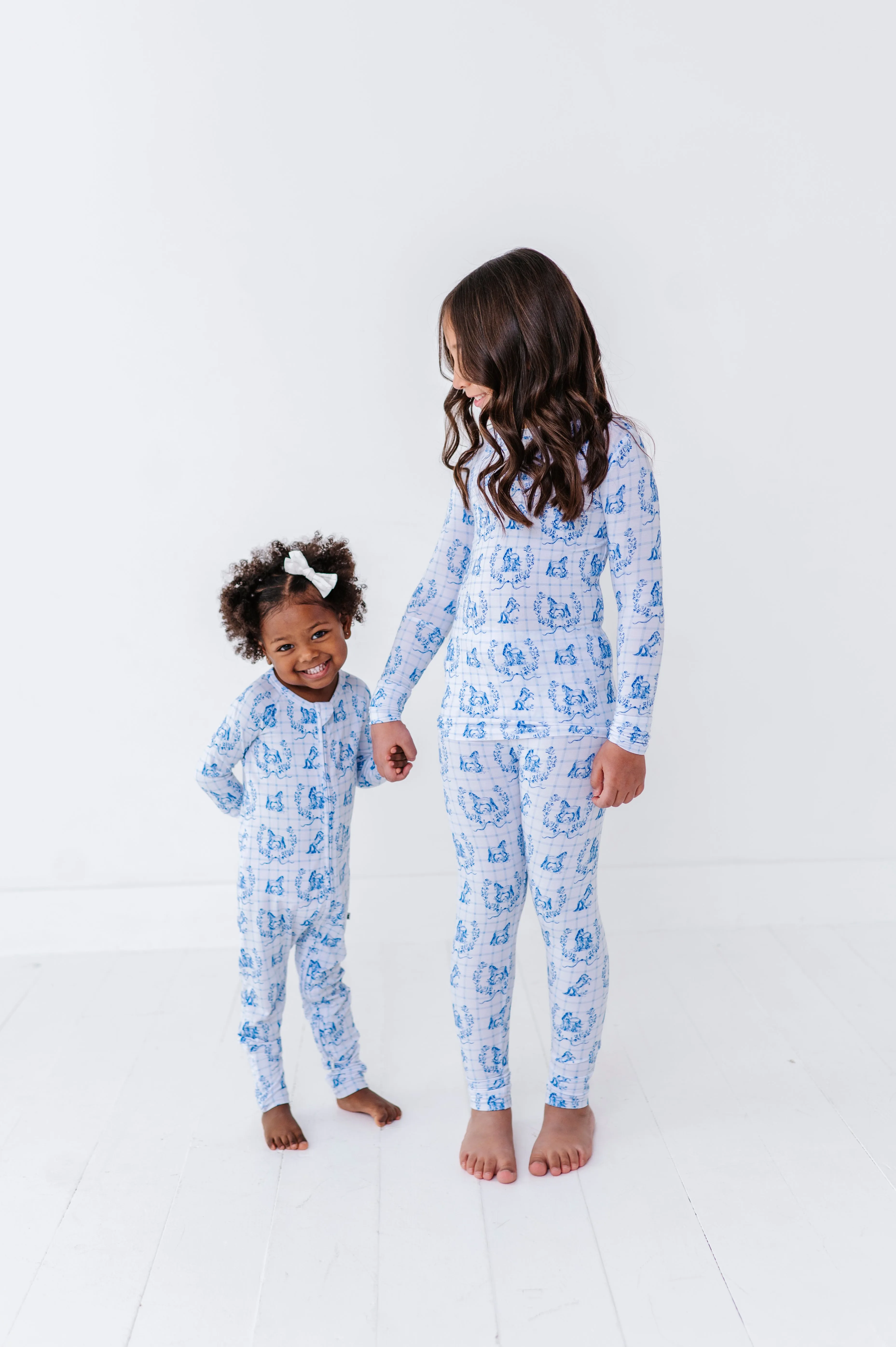Blue Pony Club Convertible Footie