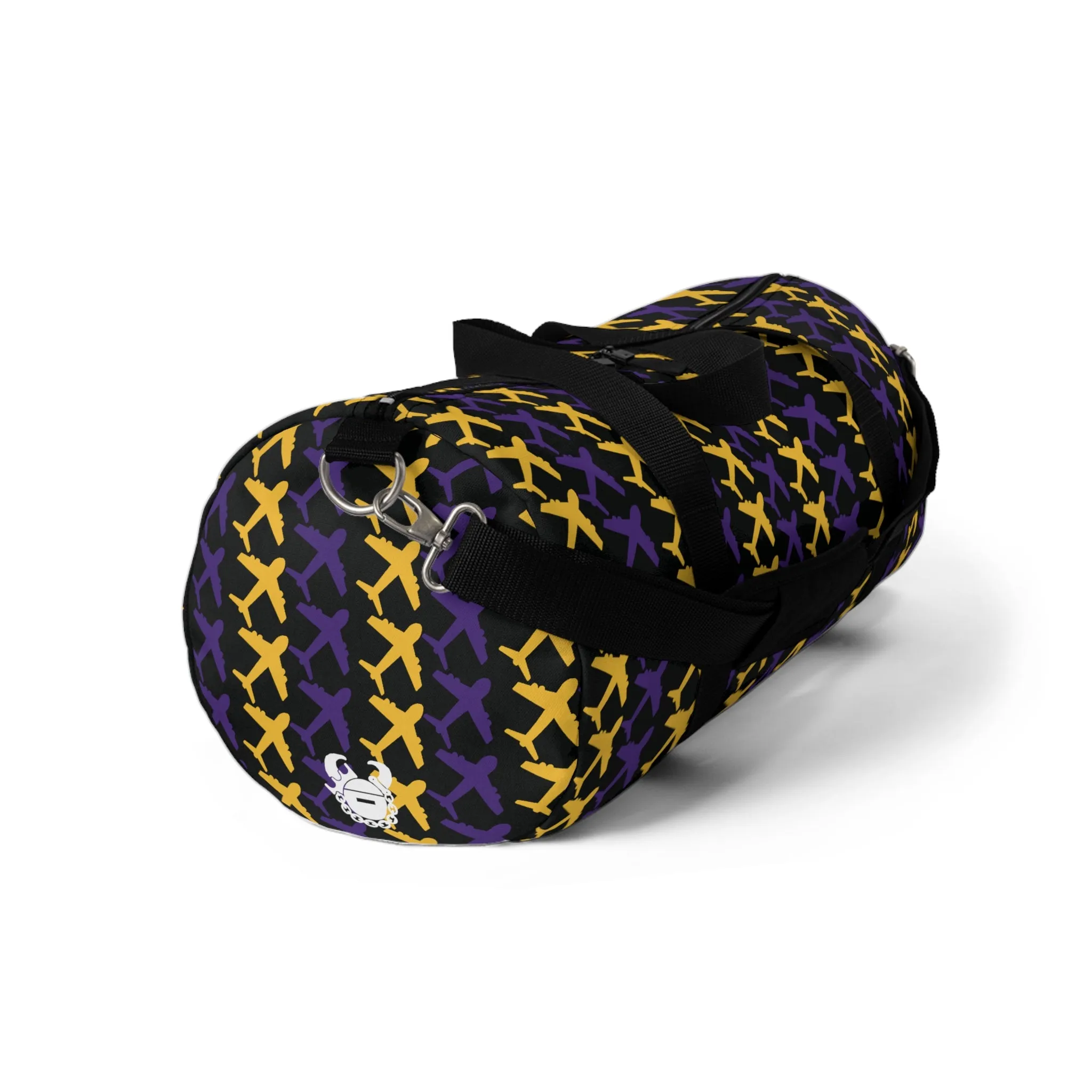Duffel Bag - Jet Planes, Black