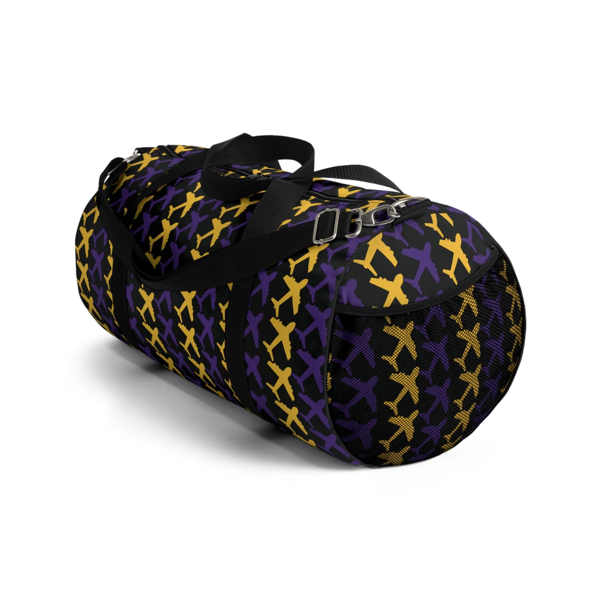 Duffel Bag - Jet Planes, Black