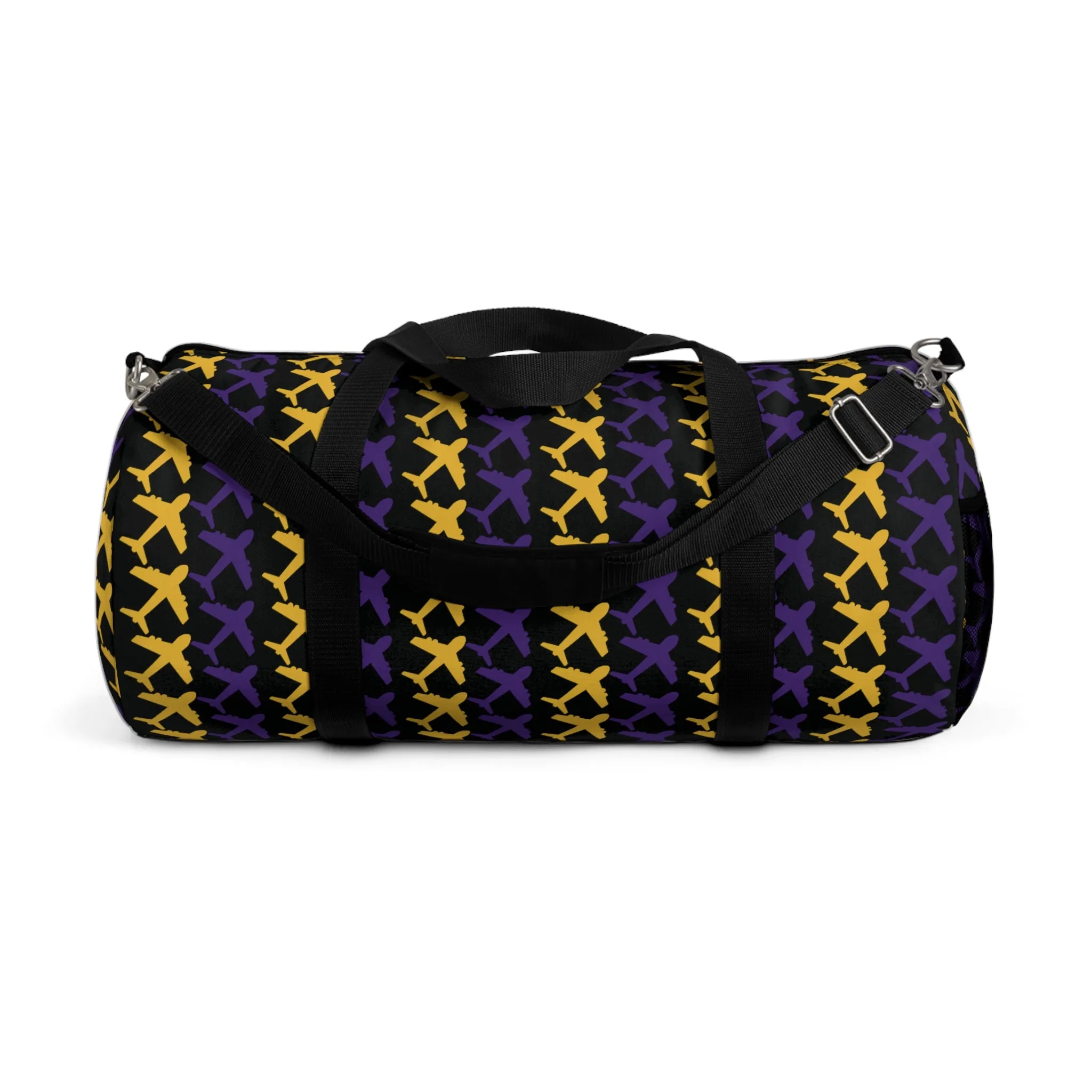 Duffel Bag - Jet Planes, Black