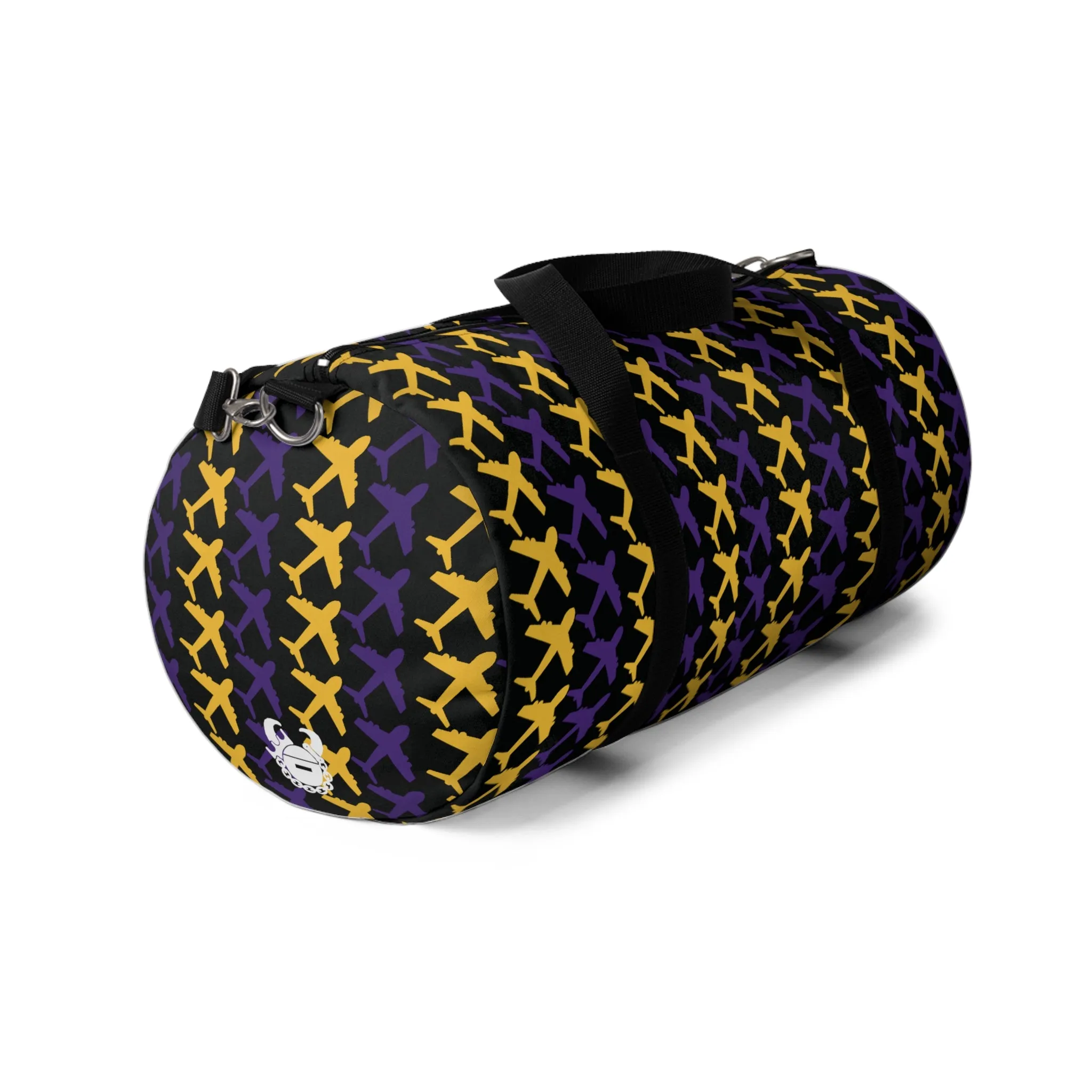 Duffel Bag - Jet Planes, Black