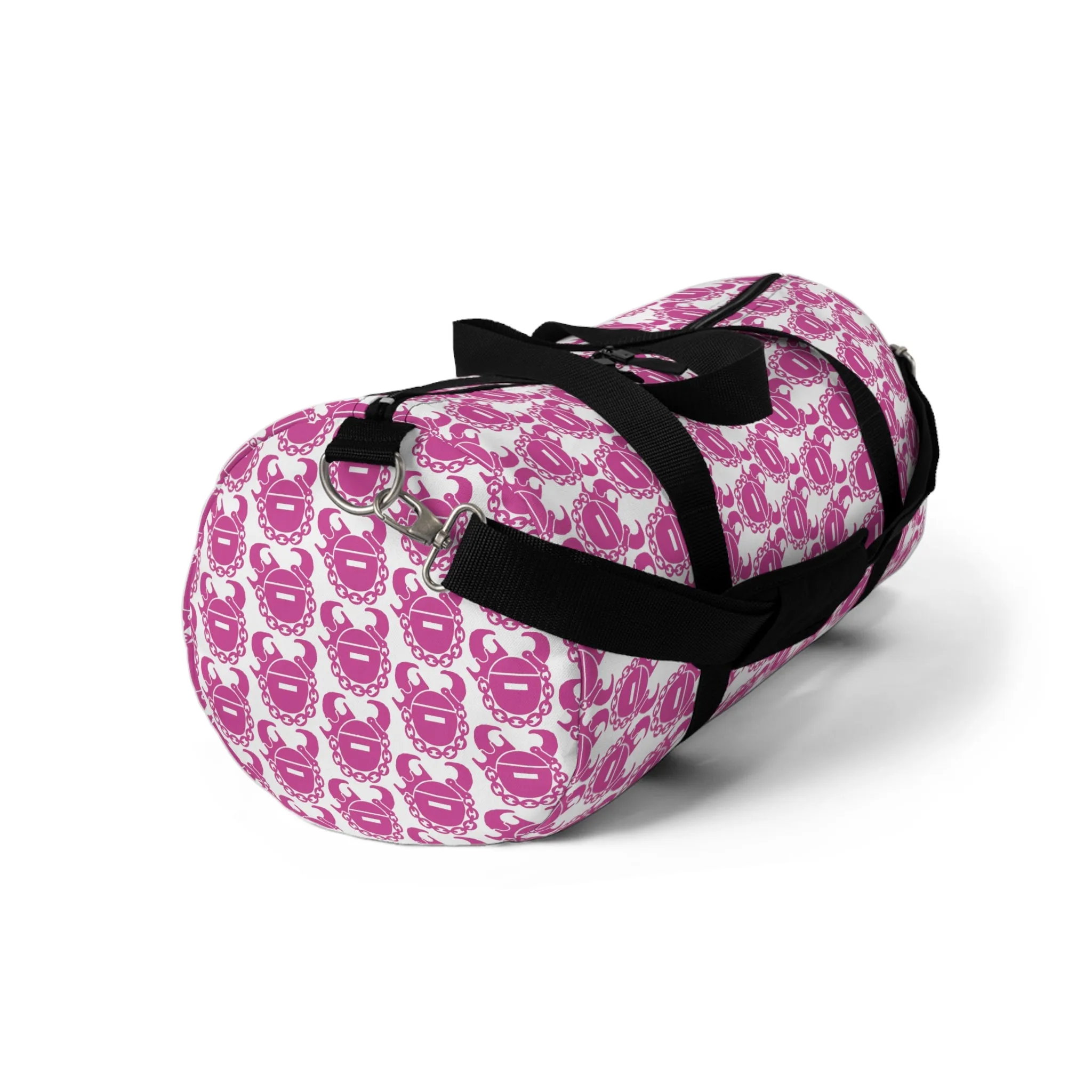 Duffel Bag - White/Pink Helmets