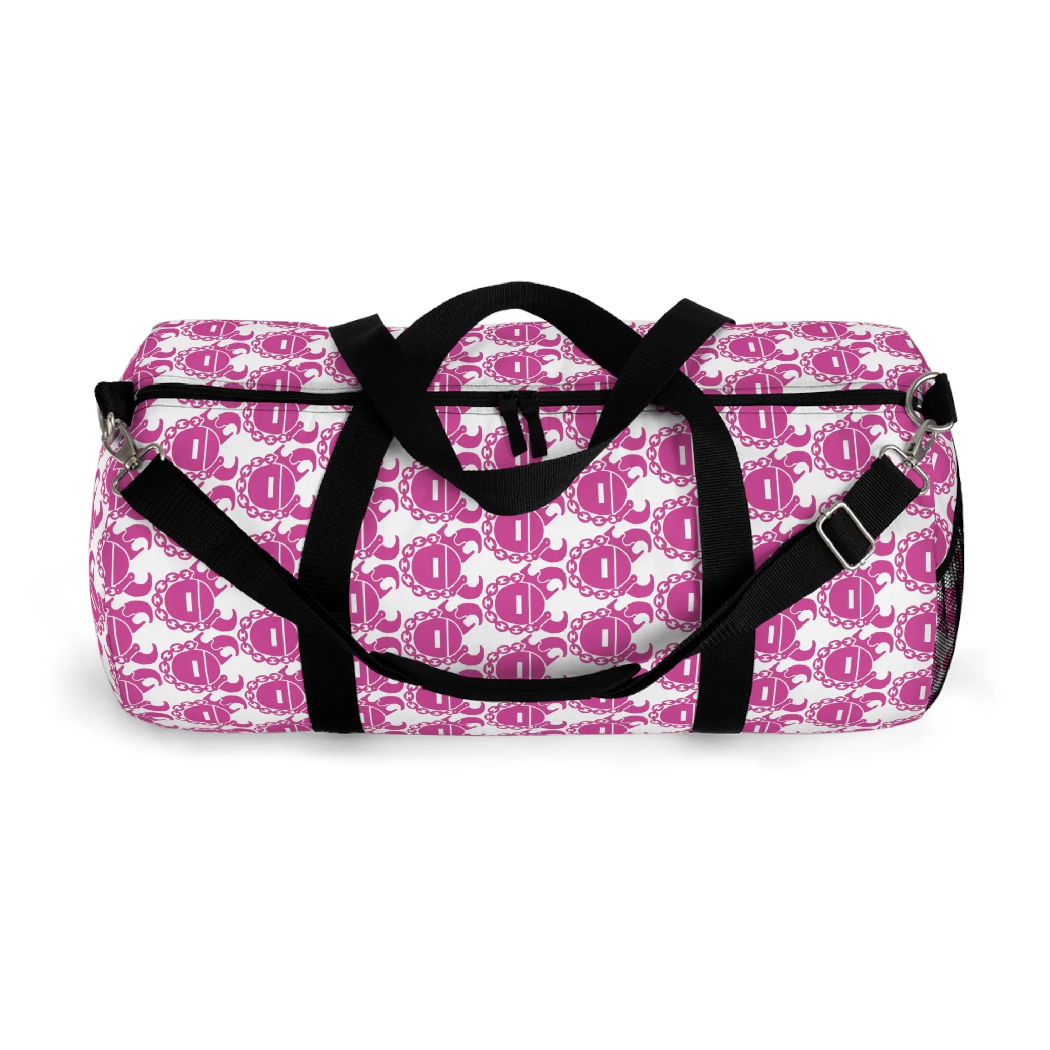 Duffel Bag - White/Pink Helmets