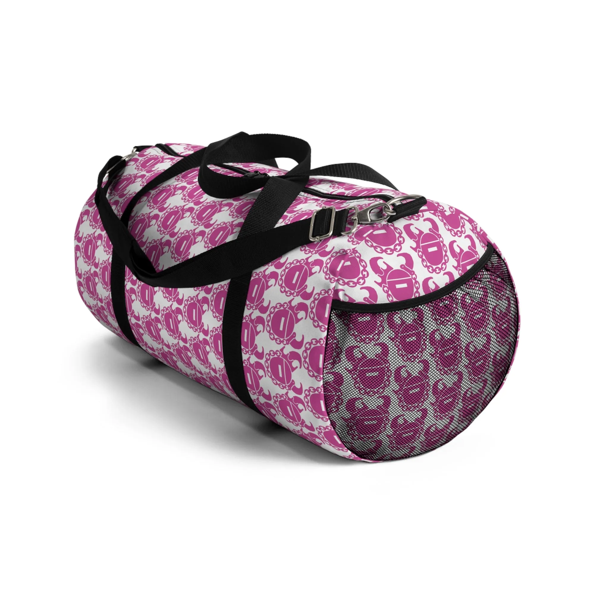 Duffel Bag - White/Pink Helmets