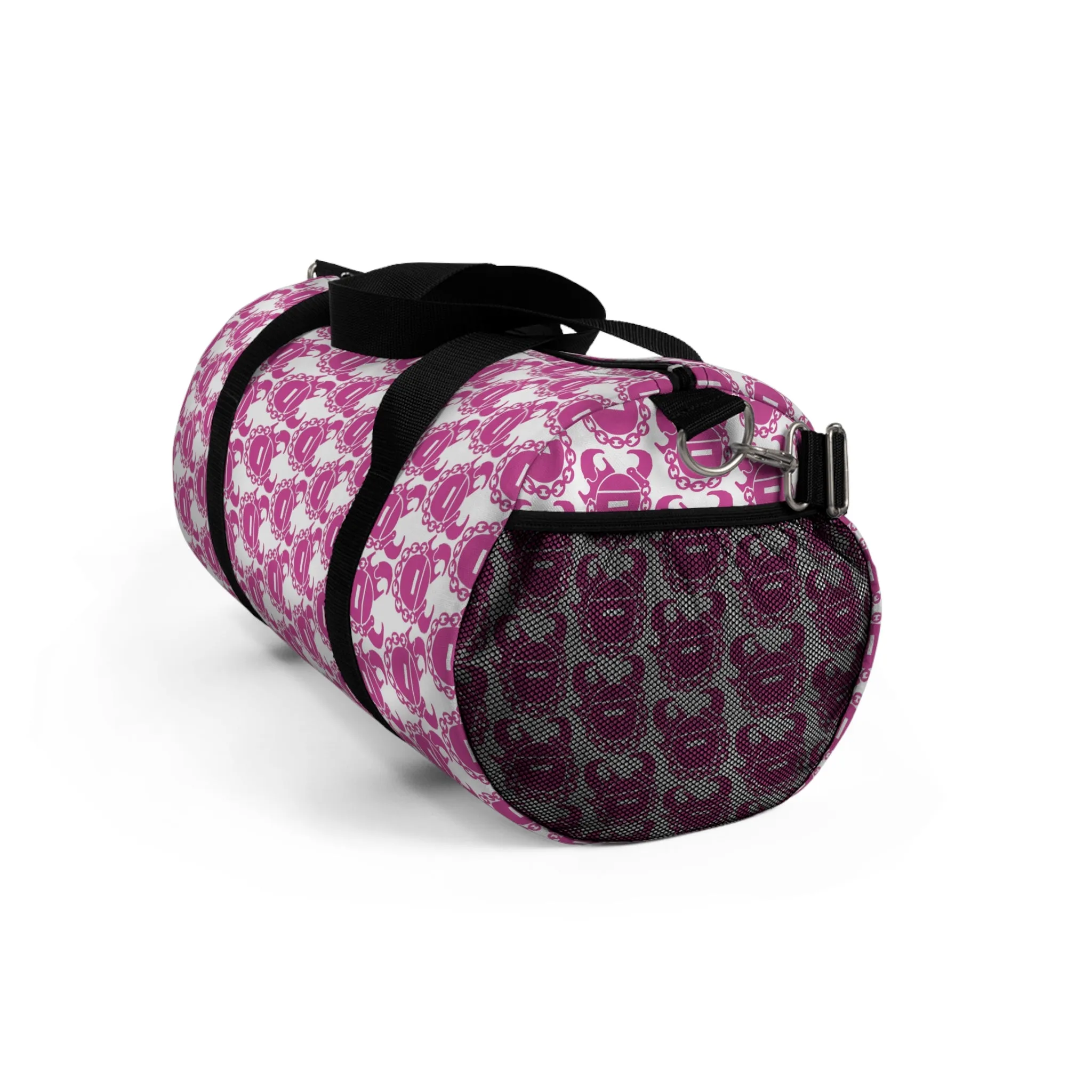Duffel Bag - White/Pink Helmets