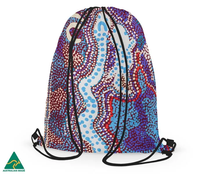 Elaine Lane Drawstring Bag