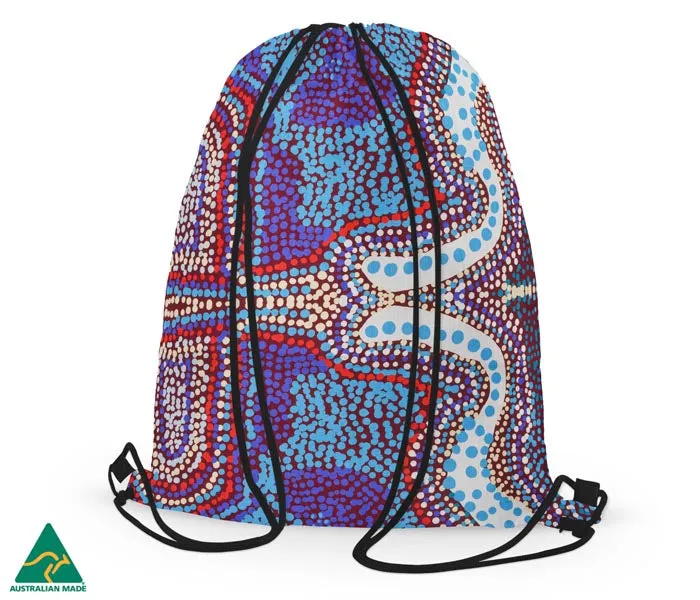 Elaine Lane Drawstring Bag