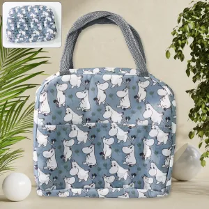Lunch Bag for Women Men Insulated Lunch Bag With Zipper (1 Pc / Mix Color)