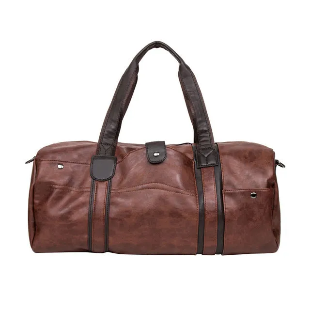 Men Travel shoulder bag handbag Designer Casual PU Leather Crossbody bags