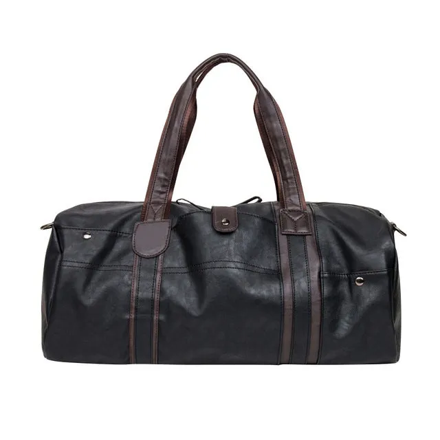 Men Travel shoulder bag handbag Designer Casual PU Leather Crossbody bags