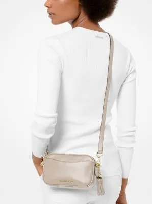 Pebbled Leather Convertible Belt Bag