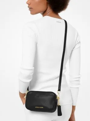 Pebbled Leather Convertible Belt Bag