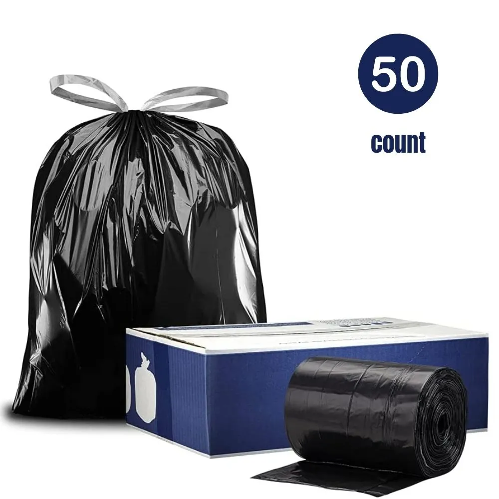 Sample of - 13 Gallon Extra Tall Black Drawstring, Jr Pack