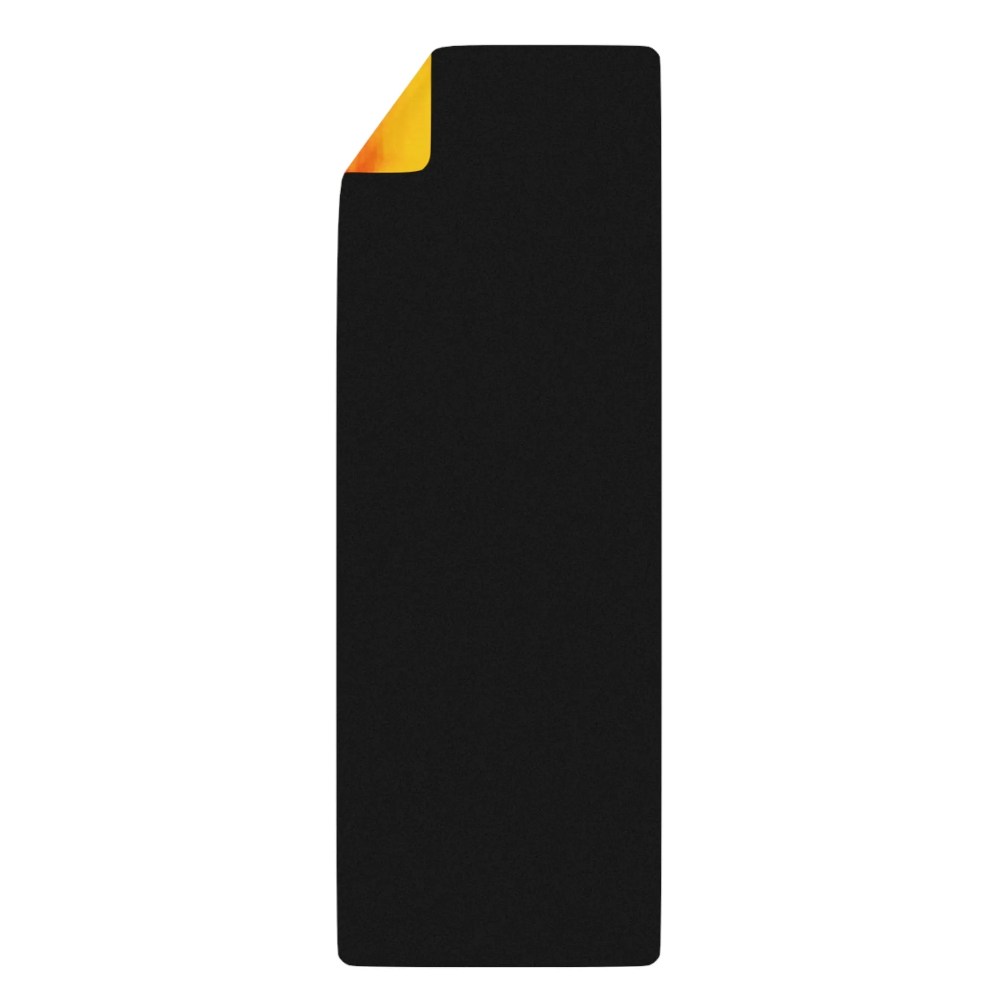 Sunset Wave Rubber Yoga Mat