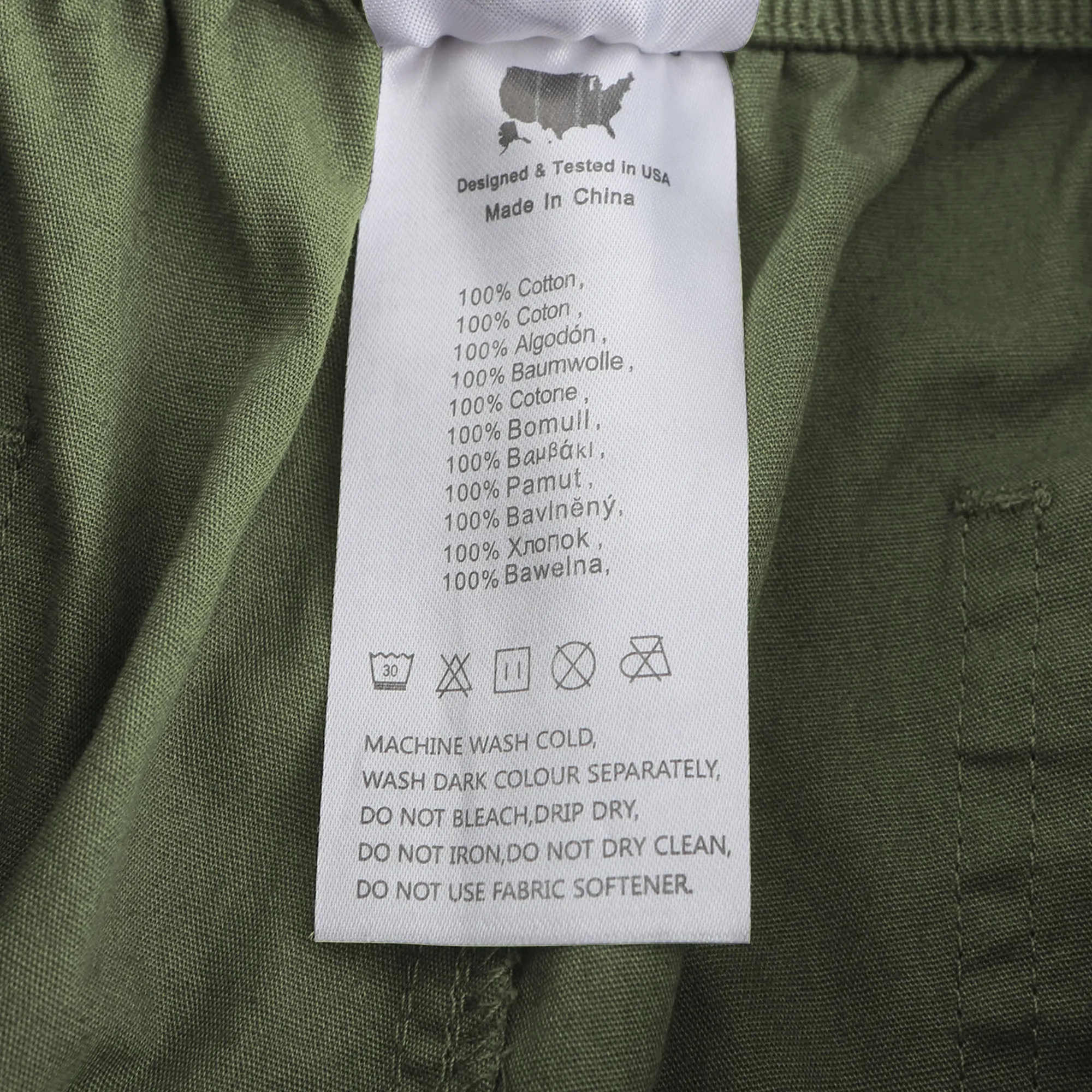 VAYAGER SPORTS Men's Cargo Shorts 100% Cotton Multi Pocket Outdoor Hiking Shorts